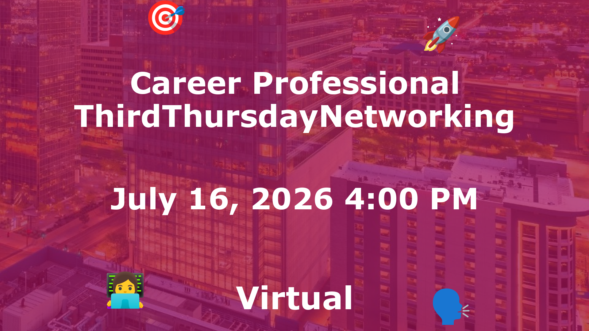 Career Professional ThirdThursdayNetworking  event image